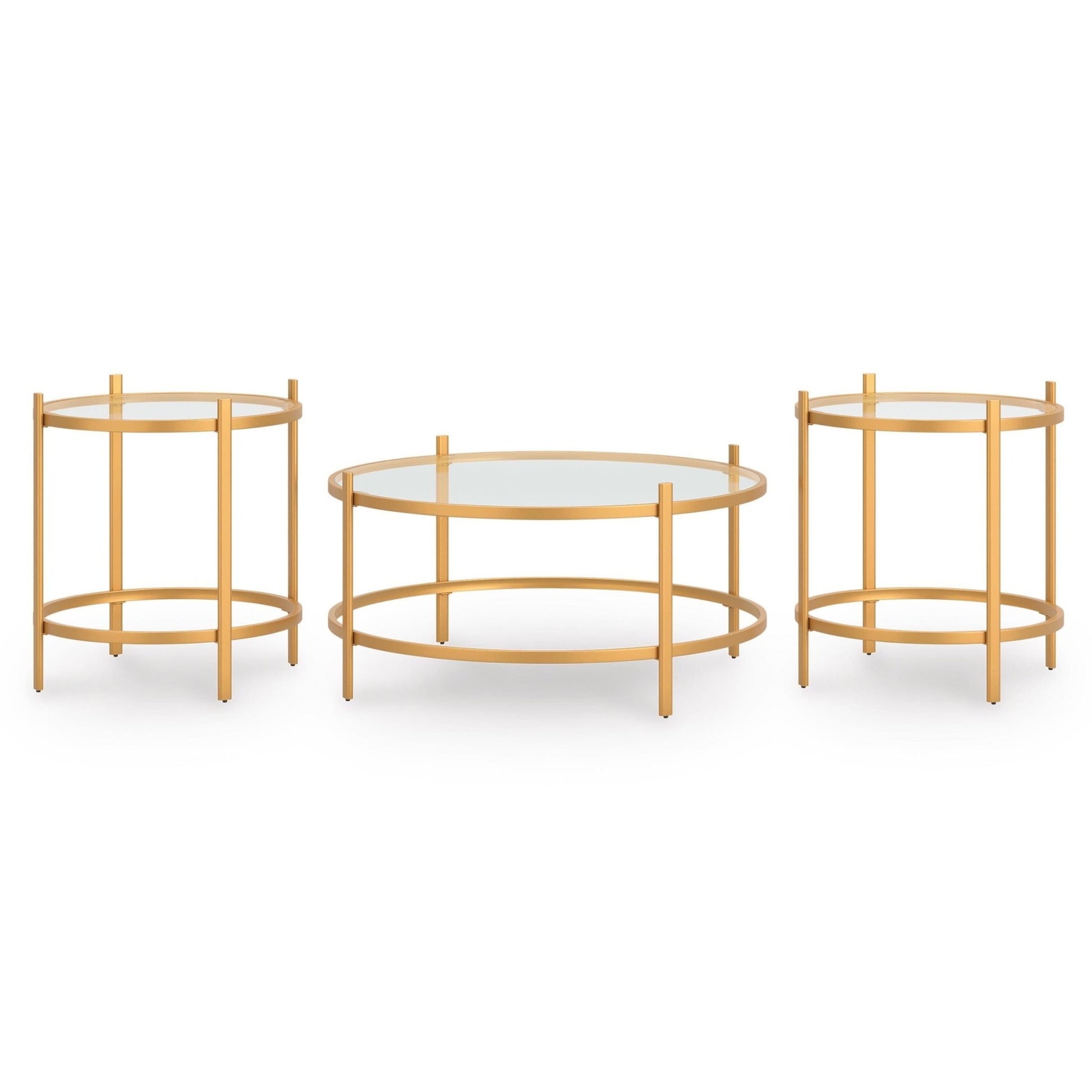 Signature Design by Ashley Pearlox T173 - 13 Occasional Table Set - American Furniture of Slidell