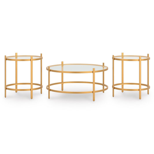 Signature Design by Ashley Pearlox T173 - 13 Occasional Table Set - American Furniture of Slidell