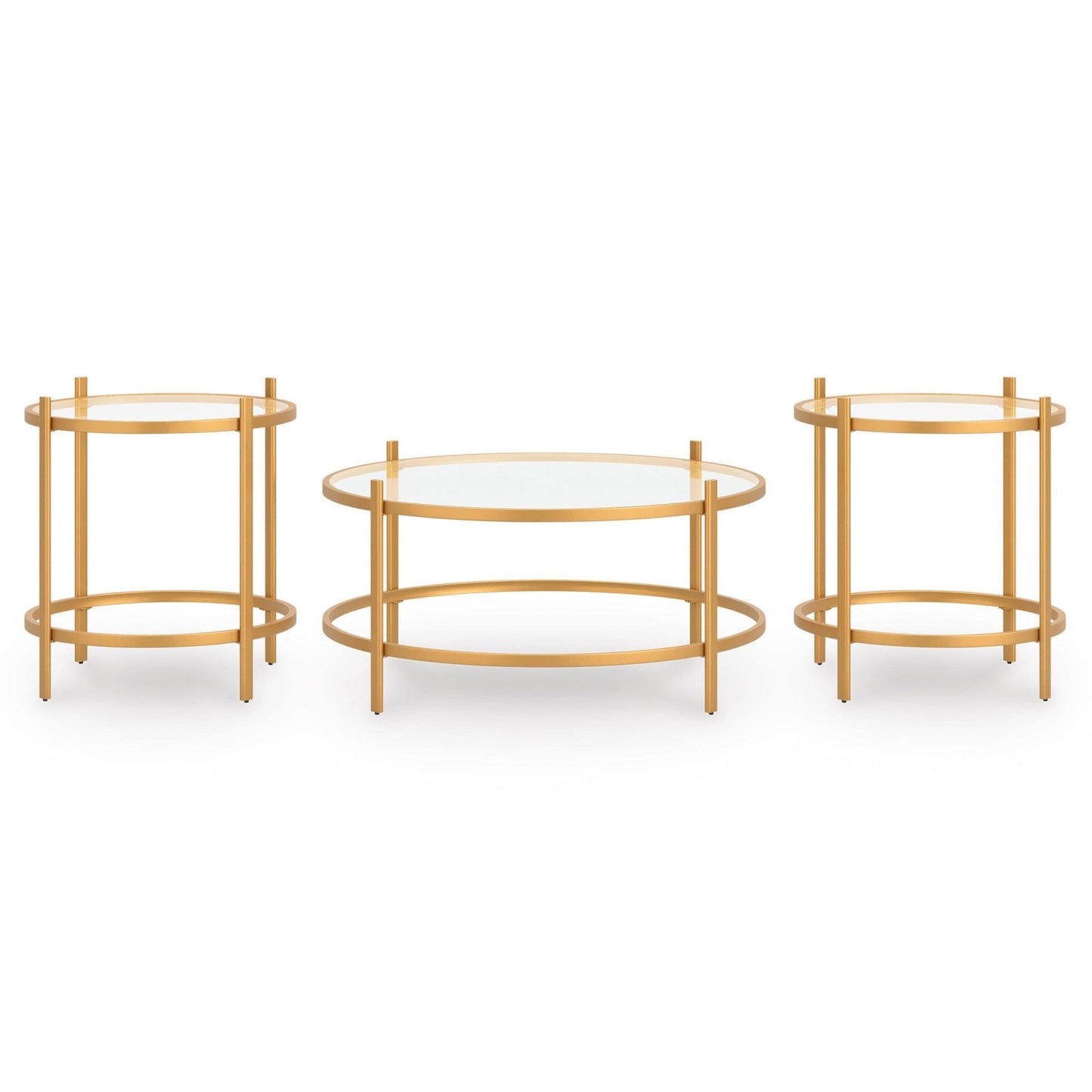 Signature Design by Ashley Pearlox T173 - 13 Occasional Table Set - American Furniture of Slidell