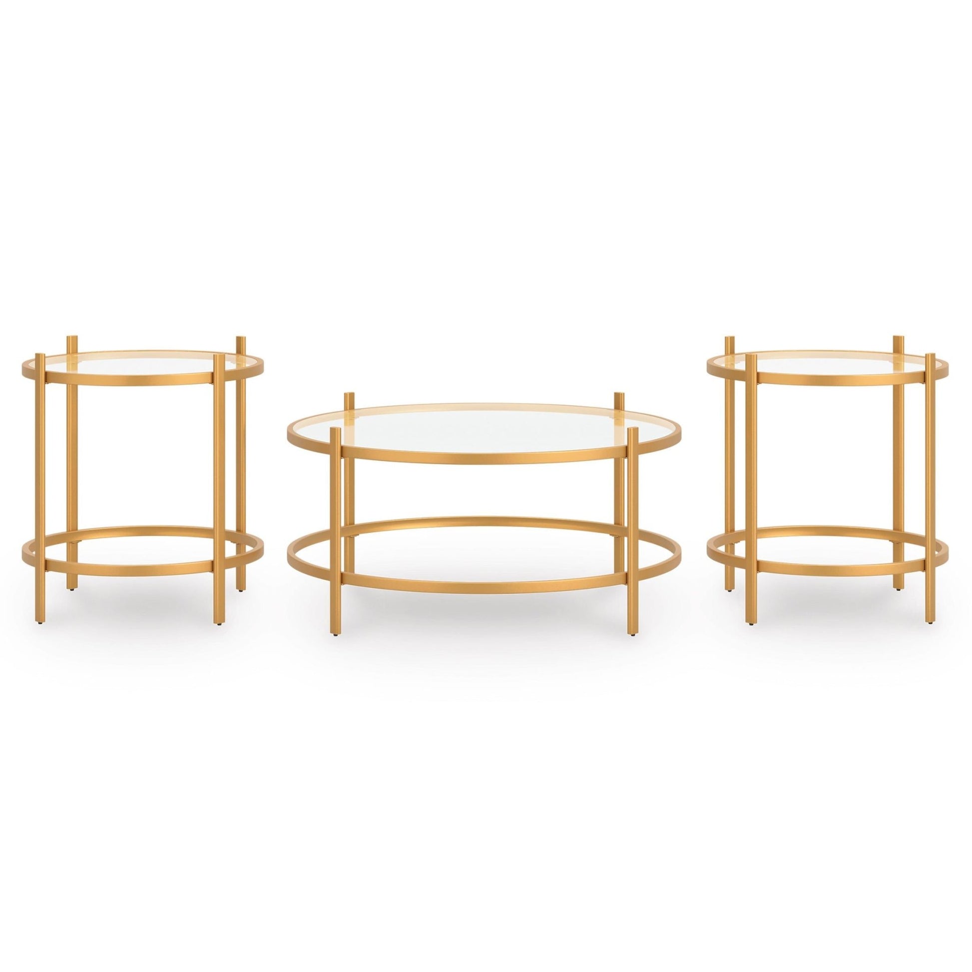 Signature Design by Ashley Pearlox T173 - 13 Occasional Table Set - American Furniture of Slidell