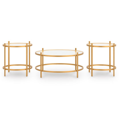 Signature Design by Ashley Pearlox T173 - 13 Occasional Table Set - American Furniture of Slidell