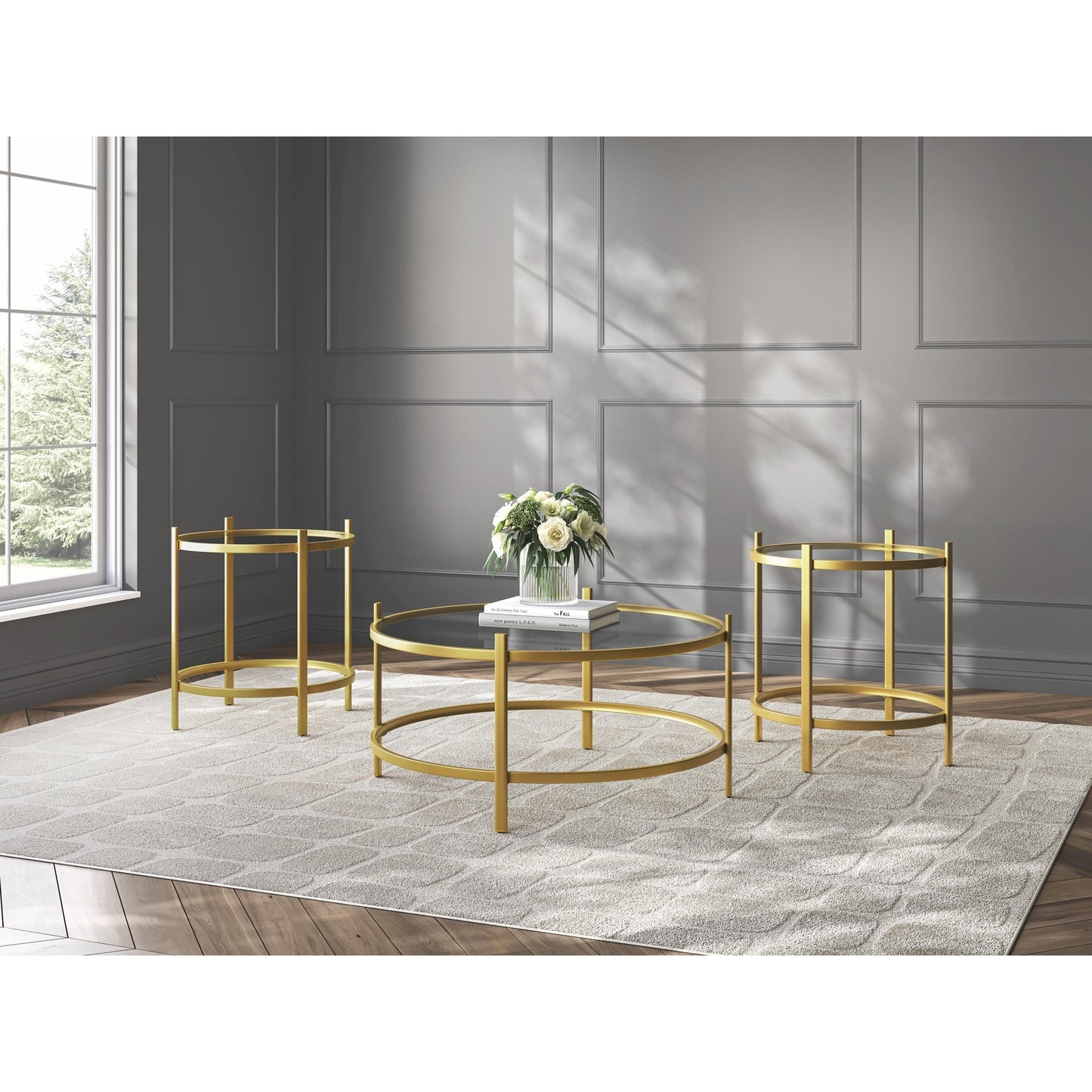 Signature Design by Ashley Pearlox T173 - 13 Occasional Table Set - American Furniture of Slidell