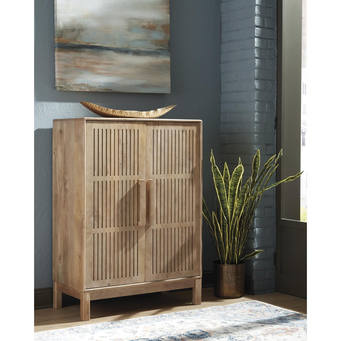 Signature Design by Ashley Pellamour A4000698 Bar Cabinet - American Furniture of Slidell