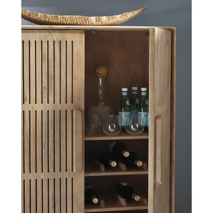 Signature Design by Ashley Pellamour A4000698 Bar Cabinet - American Furniture of Slidell