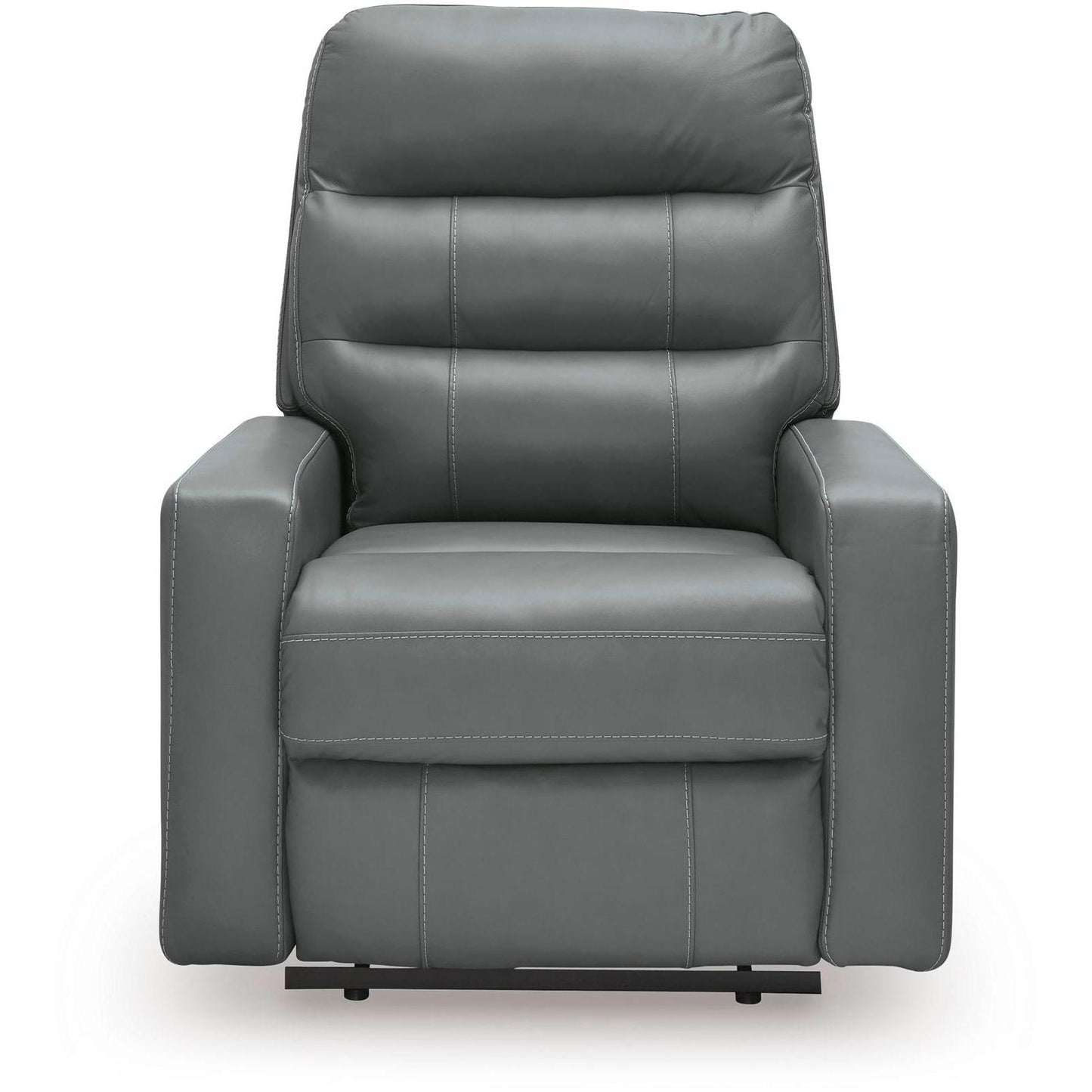 Signature Design by Ashley Pennacle Pier Power Leather Match Recliner PCU1350113 - American Furniture of Slidell