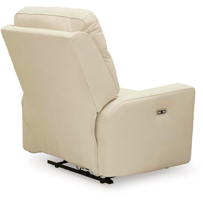Signature Design by Ashley Pennacle Pier Power Leather Match Recliner PCU1350213 - American Furniture of Slidell