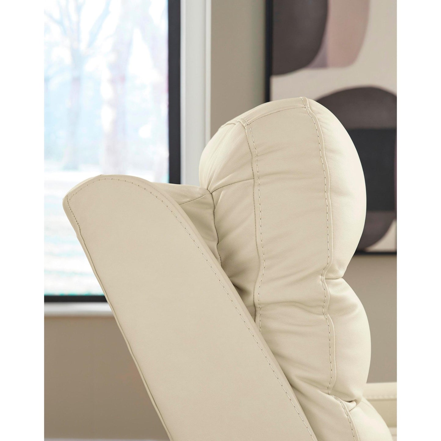 Signature Design by Ashley Pennacle Pier Power Leather Match Recliner PCU1350213 - American Furniture of Slidell