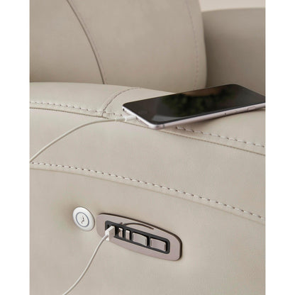 Signature Design by Ashley Pincara Power Leather Match Recliner PCU1380042 - American Furniture of Slidell