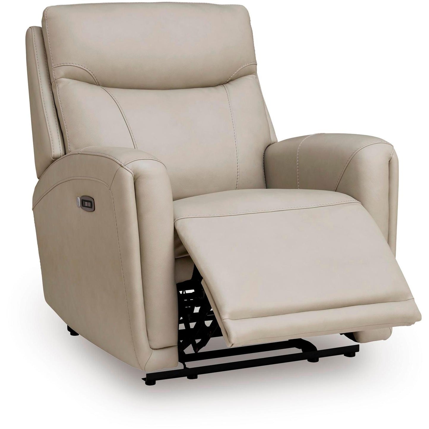 Signature Design by Ashley Pincara Power Leather Match Recliner PCU1380042 - American Furniture of Slidell