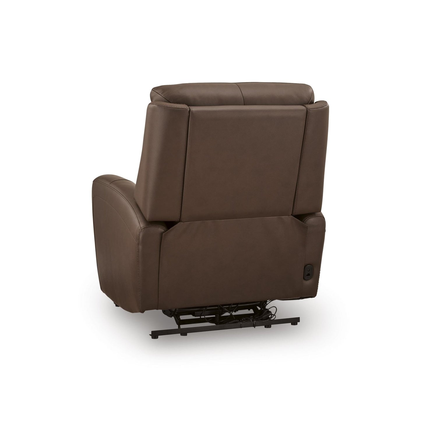 Signature Design by Ashley Pincara Power Leather Match Recliner PCU1380242 - American Furniture of Slidell