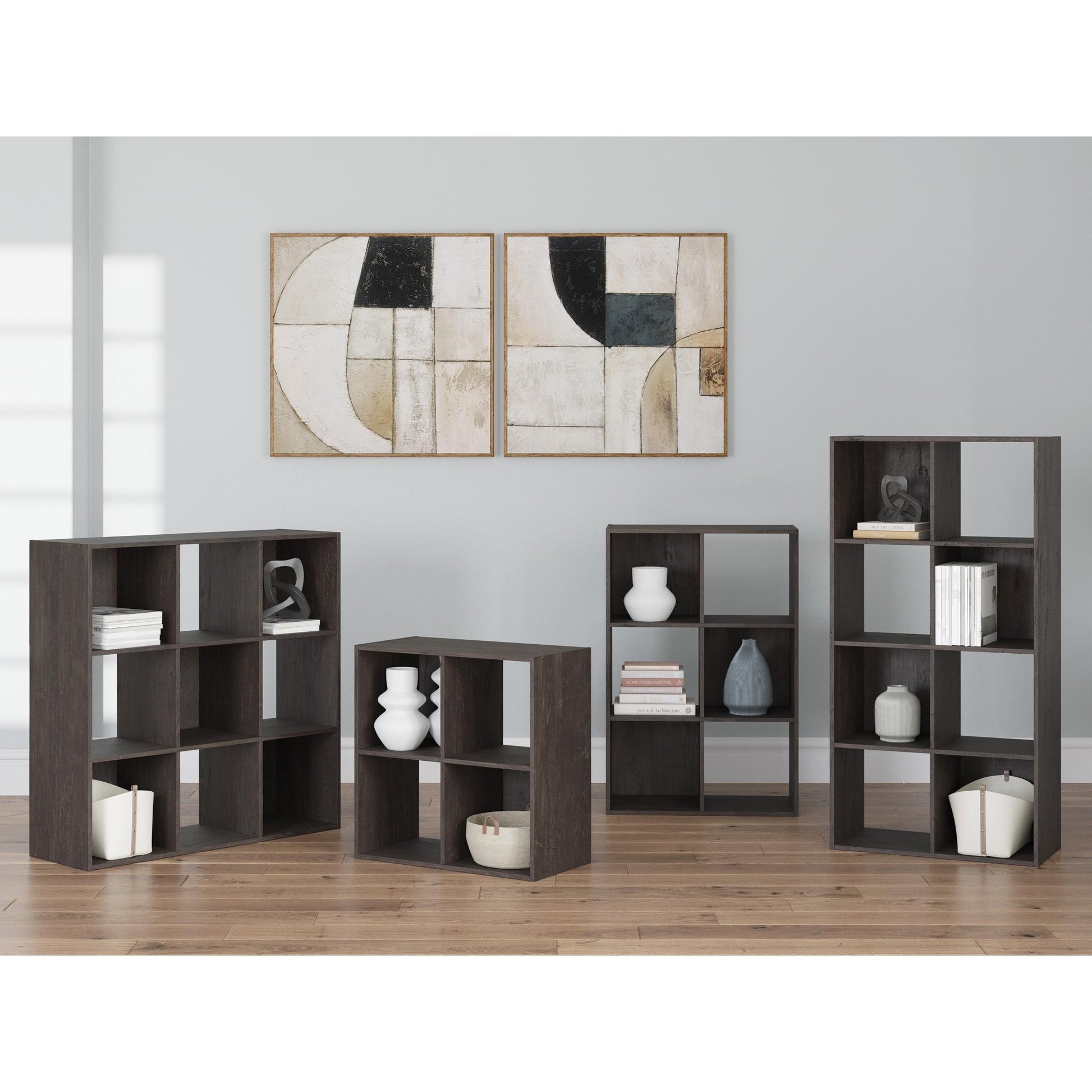 Signature Design by Ashley Piperton EA5514 - 4X2 Eight Cube Organizer - American Furniture of Slidell