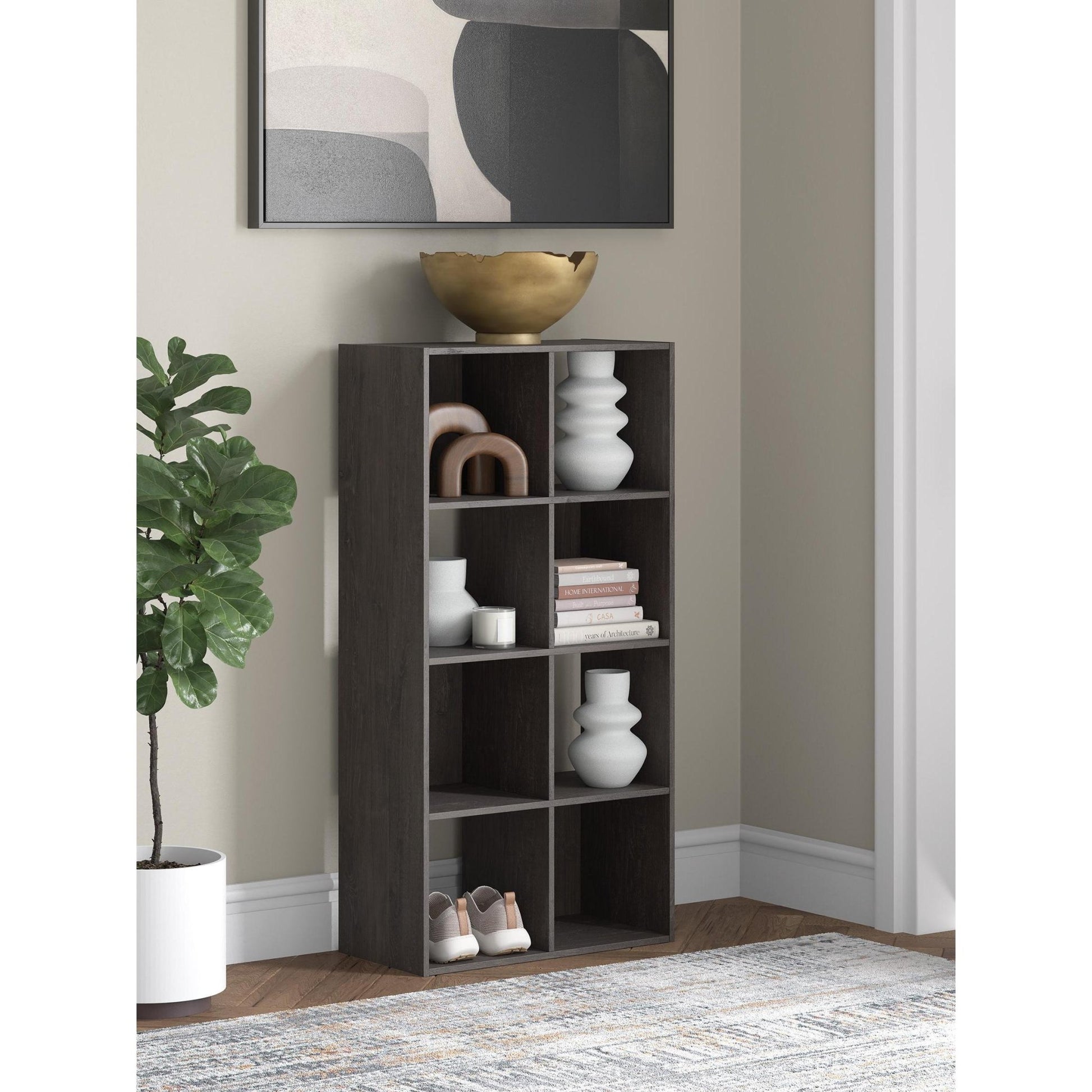 Signature Design by Ashley Piperton EA5514 - 4X2 Eight Cube Organizer - American Furniture of Slidell