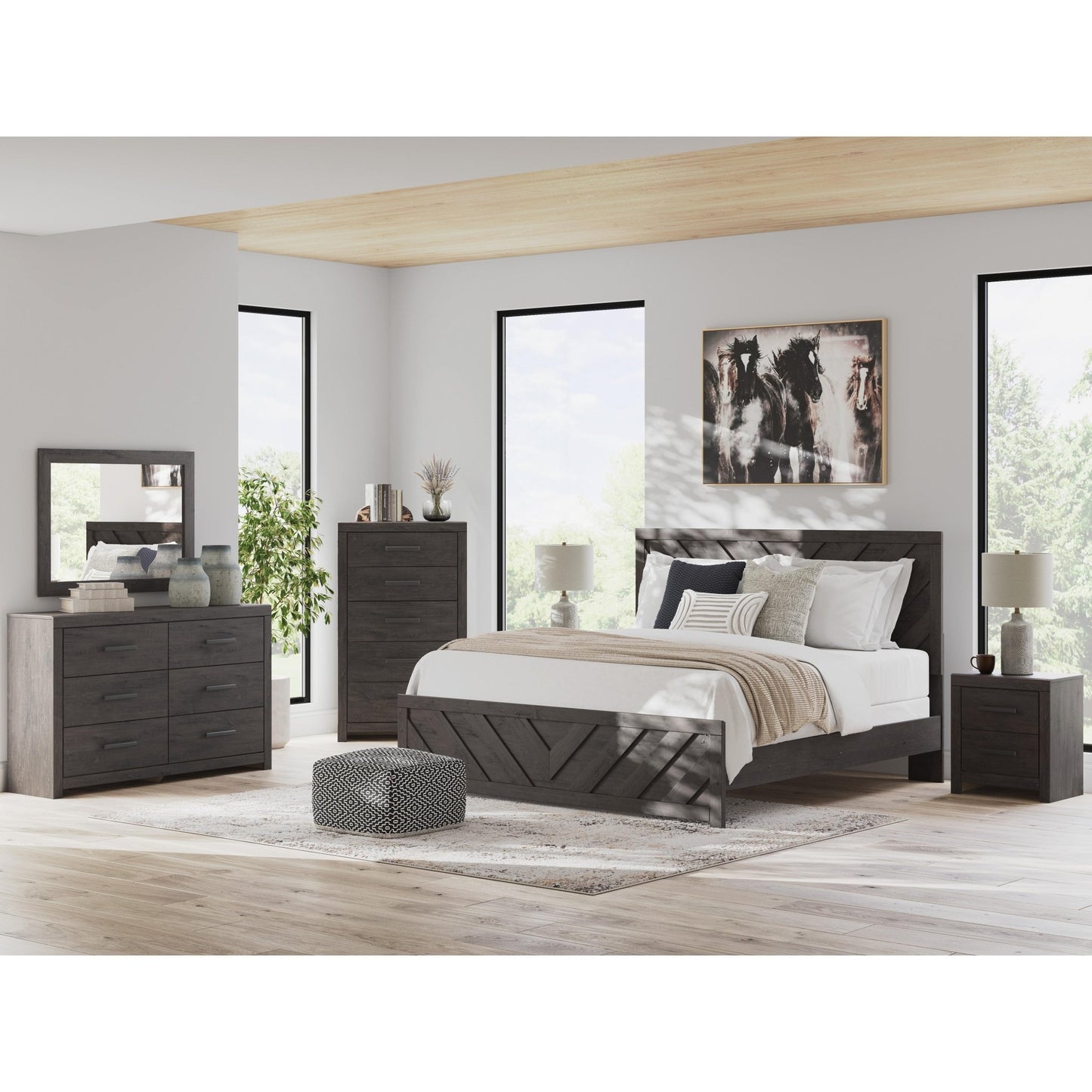Signature Design by Ashley Prendonea Dresser Mirror B3789 - 36 - American Furniture of Slidell