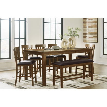Signature Design by Ashley Ralene D594 - 09 Double Counter Upholstered Bench - American Furniture of Slidell
