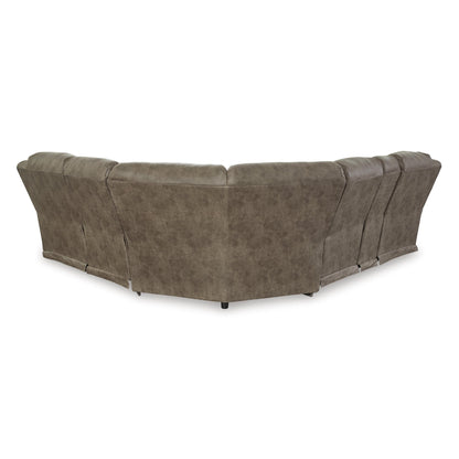 Signature Design by Ashley Ravenel 83106S1 3 pc Power Reclining Sectional - American Furniture of Slidell