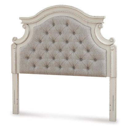 Signature Design by Ashley Realyn B743 - 87 Full Upholstered Panel Headboard - American Furniture of Slidell