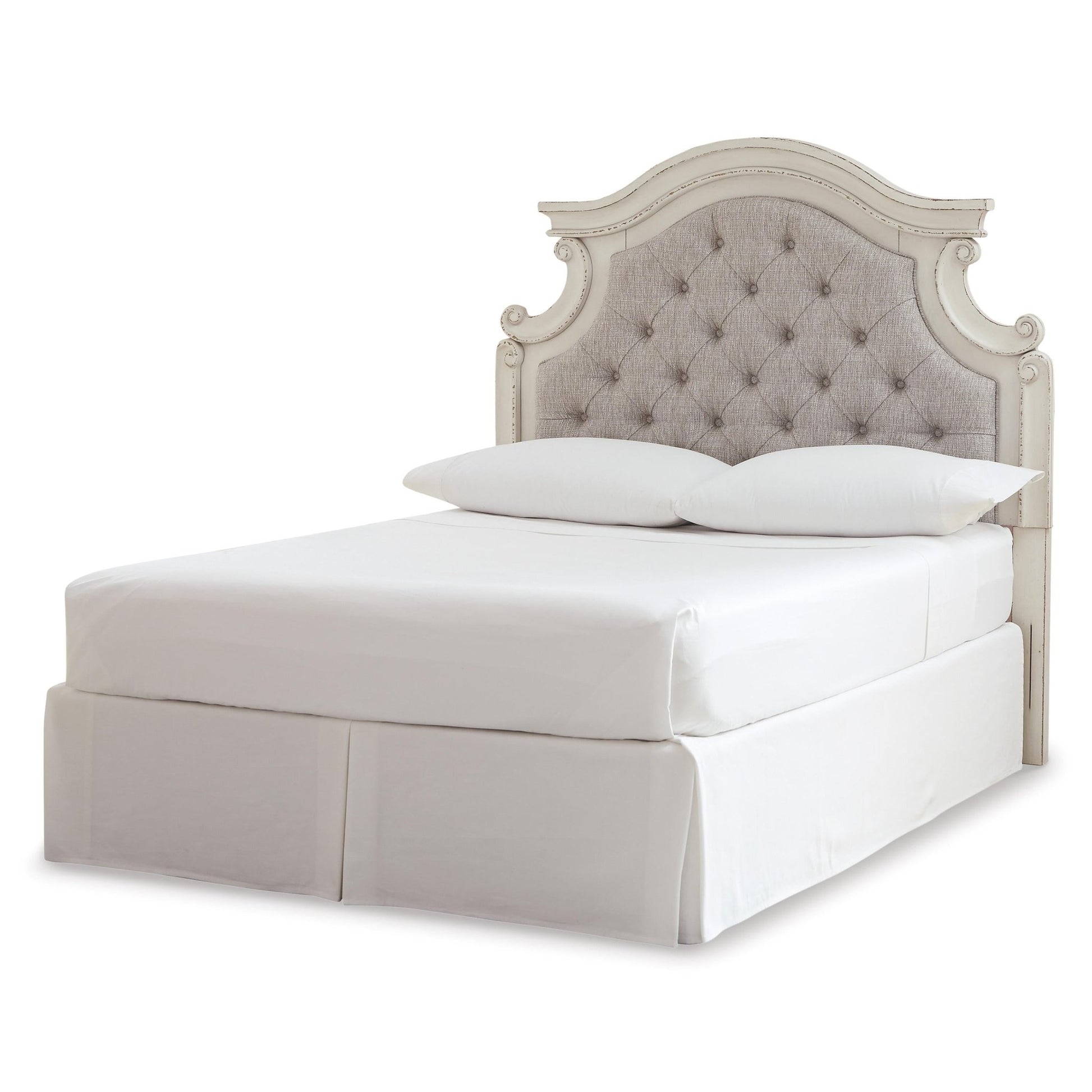Signature Design by Ashley Realyn B743 - 87 Full Upholstered Panel Headboard - American Furniture of Slidell