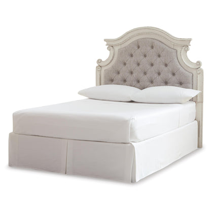Signature Design by Ashley Realyn B743 - 87 Full Upholstered Panel Headboard - American Furniture of Slidell