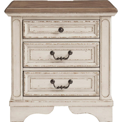 Signature Design by Ashley Realyn B743B33 6 pc King Upholstered Panel Bedroom Set - American Furniture of Slidell