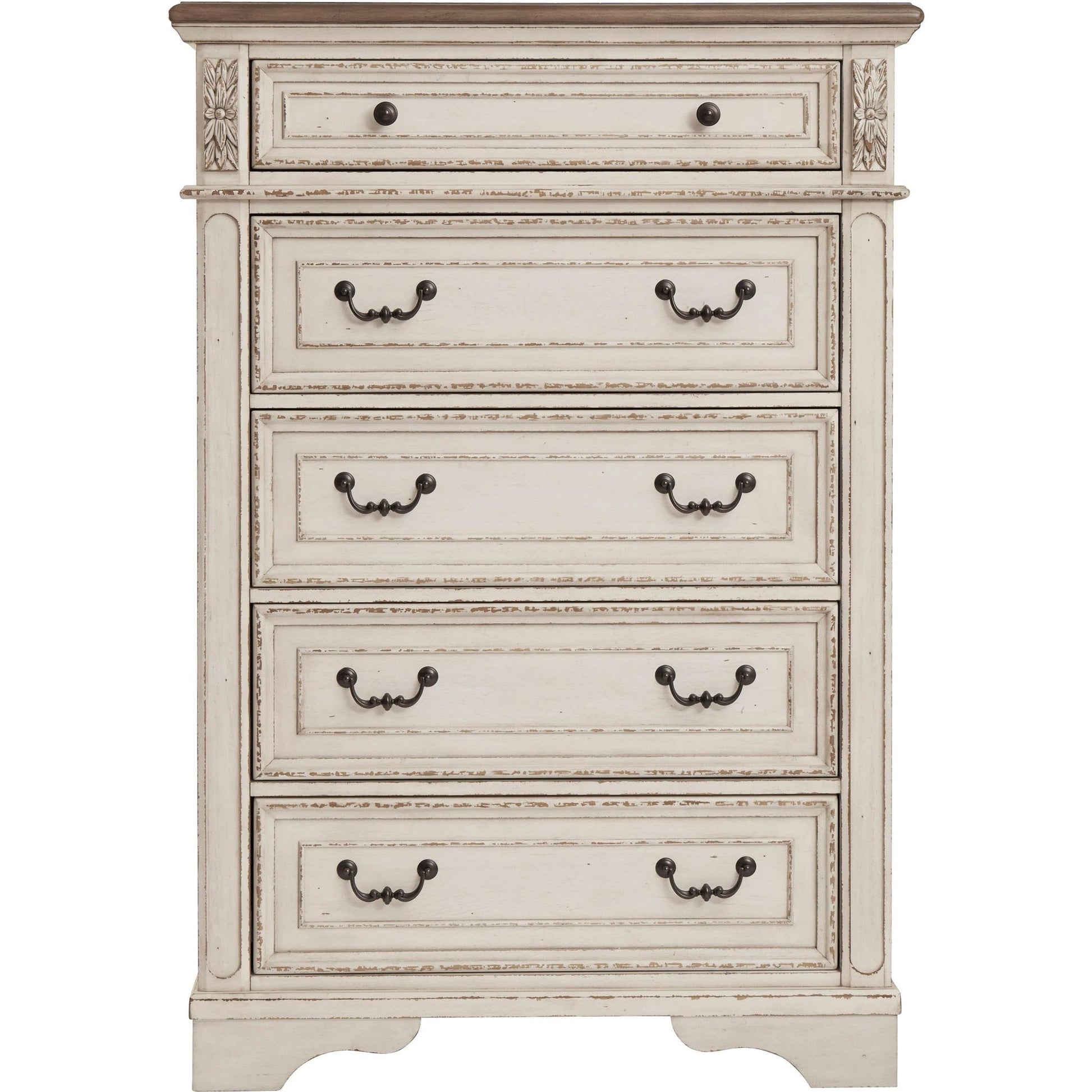 Signature Design by Ashley Realyn B743B48 8 pc King Upholstered Panel Bedroom Set - American Furniture of Slidell
