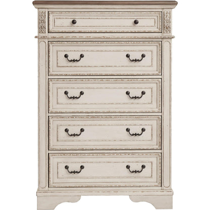 Signature Design by Ashley Realyn B743B48 8 pc King Upholstered Panel Bedroom Set - American Furniture of Slidell