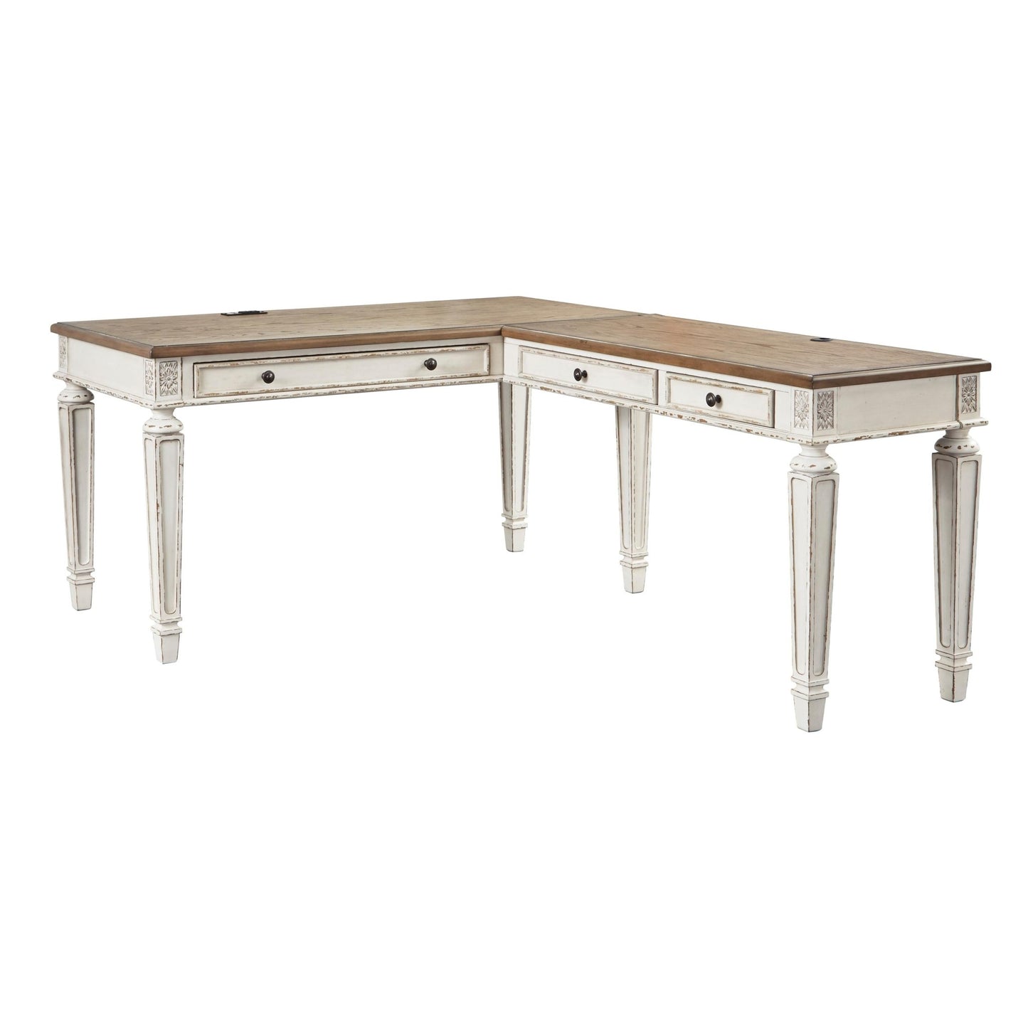 Signature Design by Ashley Realyn H743H3 3 pc Home Office Set - American Furniture of Slidell