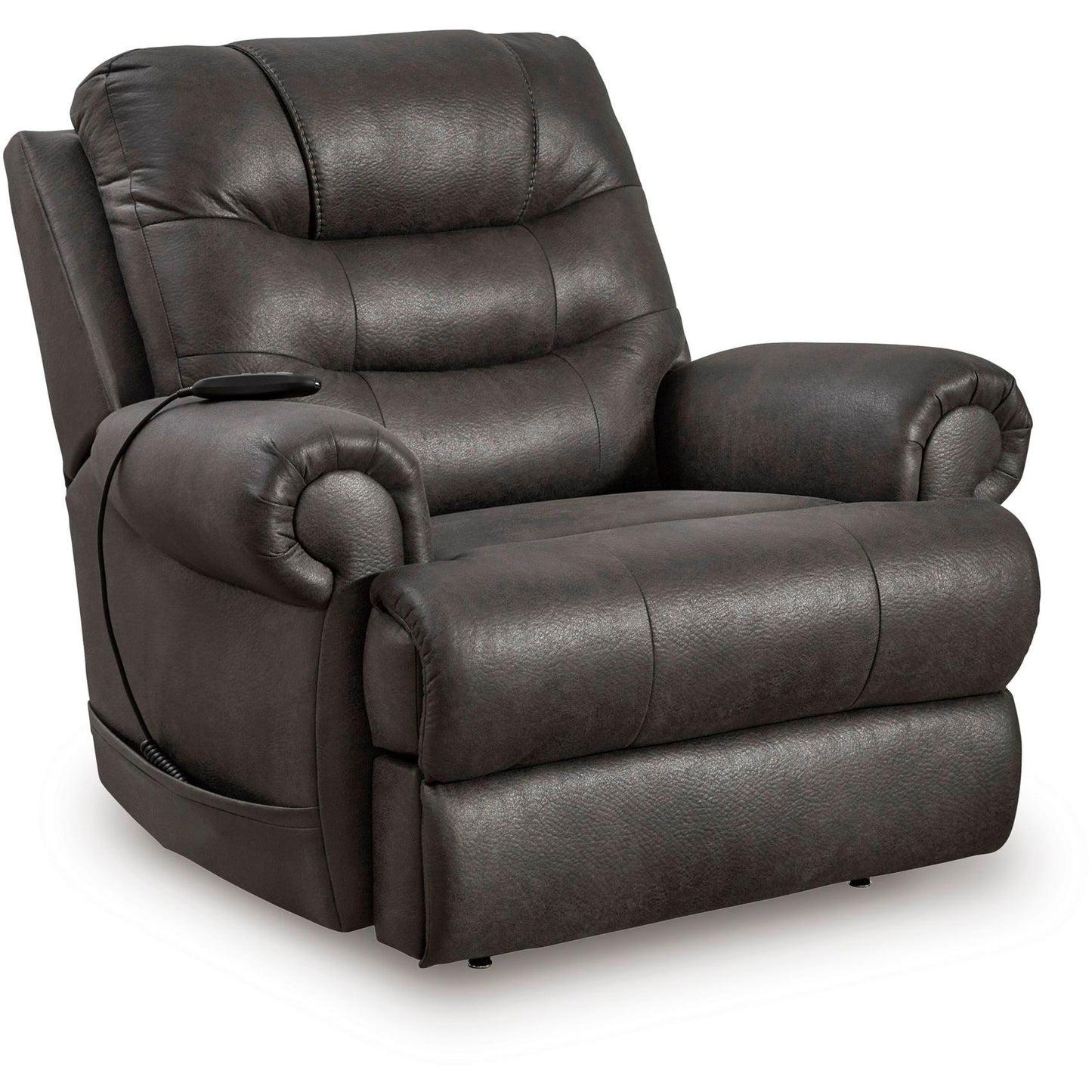 Signature Design by Ashley Revived and Restored Leather Look Lift Chair with Heat PC8240612 - American Furniture of Slidell