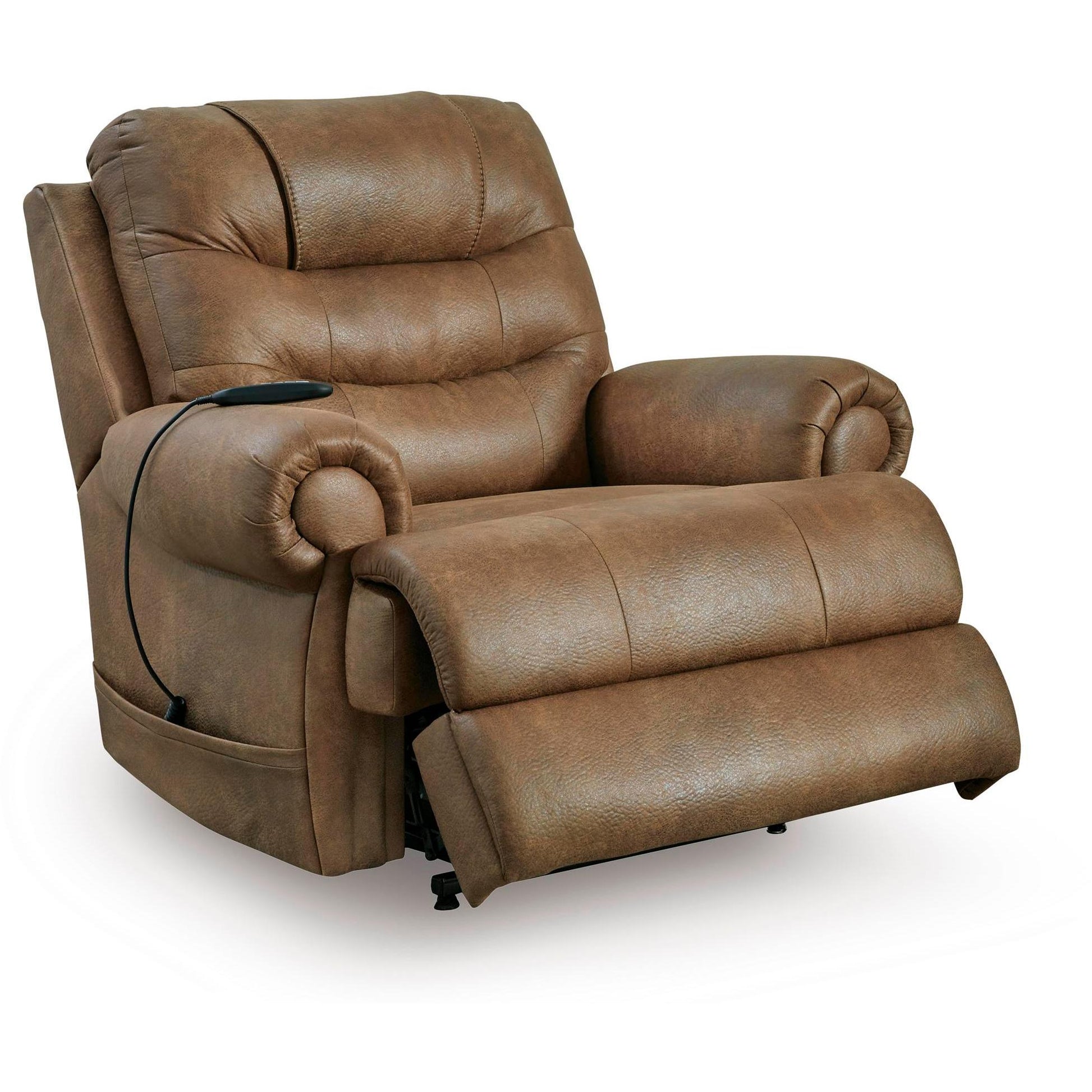 Signature Design by Ashley Revived and Restored Leather Look Lift Chair with Heat PC8240712 - American Furniture of Slidell