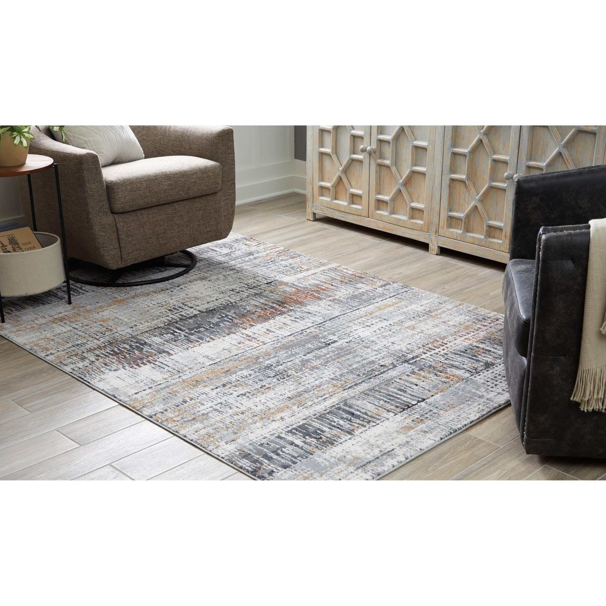 Signature Design by Ashley Rhettner R406072 Medium Rug - American Furniture of Slidell