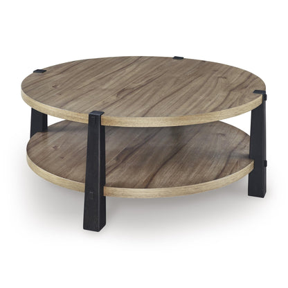 Signature Design by Ashley Ridgester Cocktail Table T518 - 8 - American Furniture of Slidell