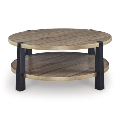 Signature Design by Ashley Ridgester Cocktail Table T518 - 8 - American Furniture of Slidell