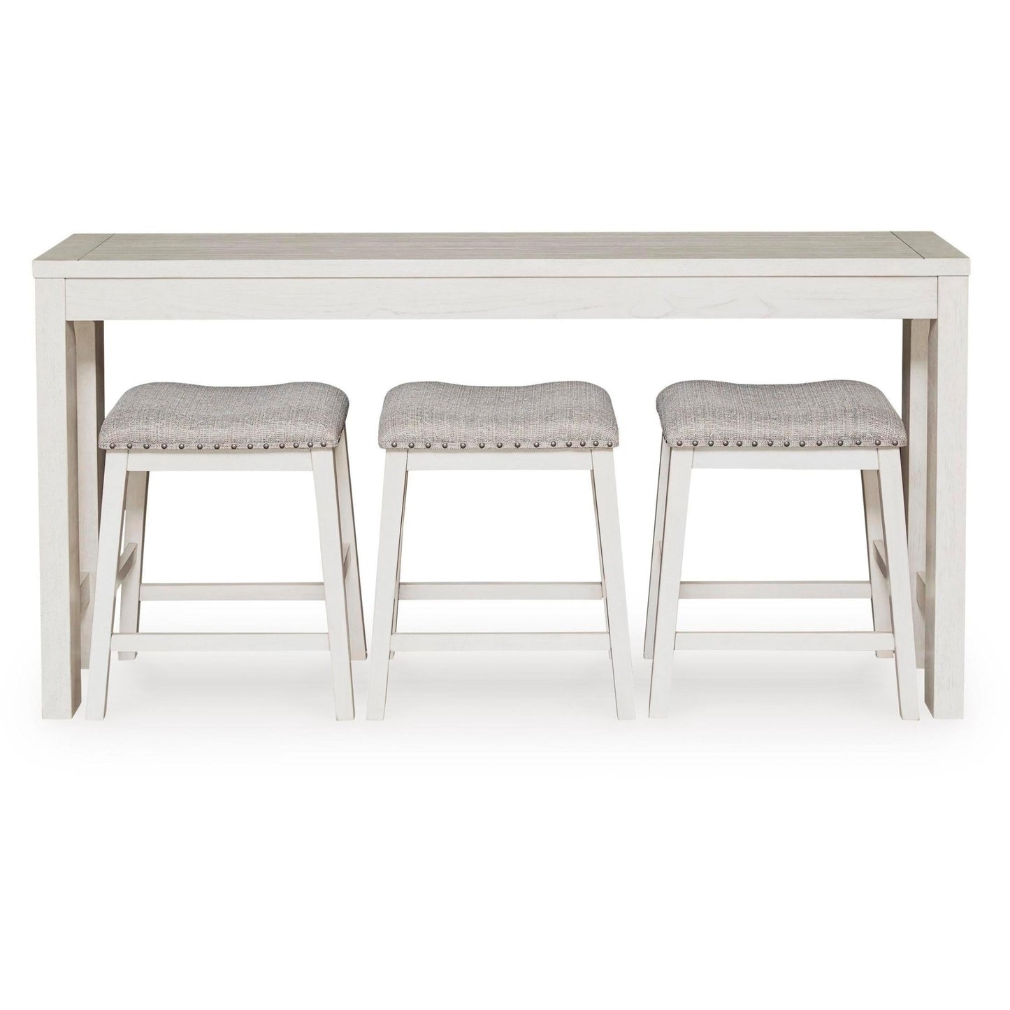 Signature Design by Ashley Robbinsdale 4 pc Counter Height Dinette D642 - 113 - American Furniture of Slidell