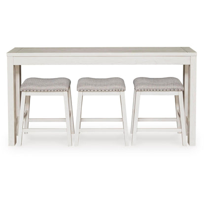 Signature Design by Ashley Robbinsdale 4 pc Counter Height Dinette D642 - 113 - American Furniture of Slidell
