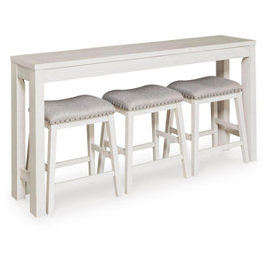 Signature Design by Ashley Robbinsdale 4 pc Counter Height Dinette D642 - 113 - American Furniture of Slidell