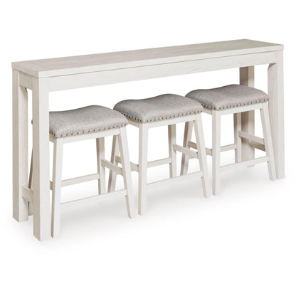 Signature Design by Ashley Robbinsdale 4 pc Counter Height Dinette D642 - 113 - American Furniture of Slidell