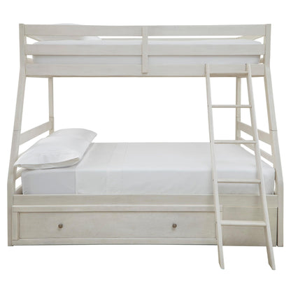 Signature Design by Ashley Robbinsdale B742B16 Twin over Full Bunk Bed with Storage - American Furniture of Slidell