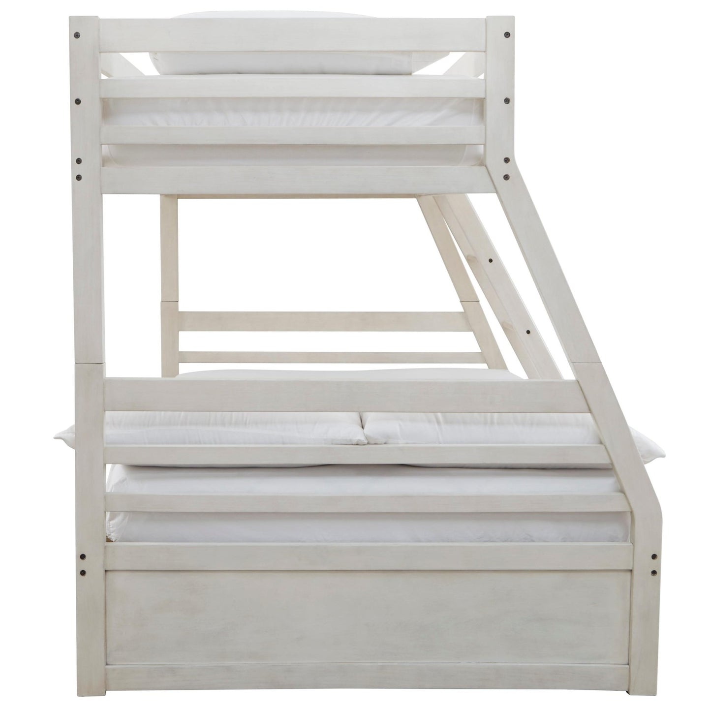 Signature Design by Ashley Robbinsdale B742B16 Twin over Full Bunk Bed with Storage - American Furniture of Slidell