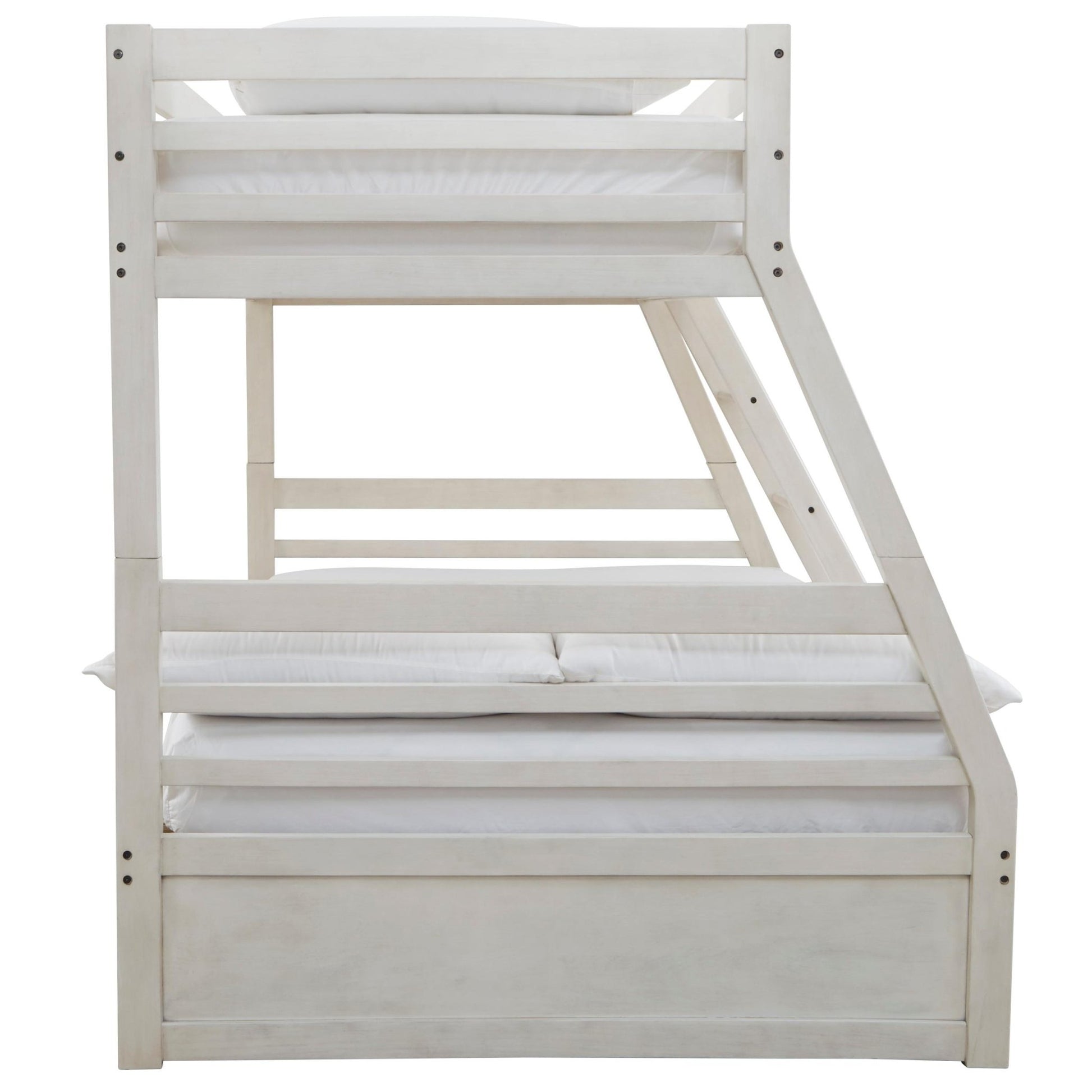 Signature Design by Ashley Robbinsdale B742B16 Twin over Full Bunk Bed with Storage - American Furniture of Slidell