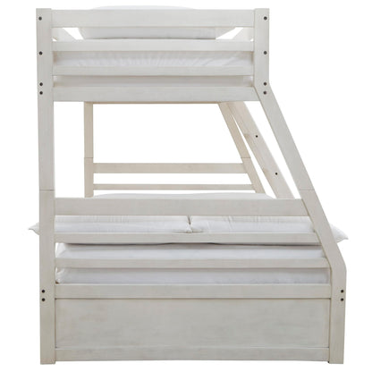 Signature Design by Ashley Robbinsdale B742B16 Twin over Full Bunk Bed with Storage - American Furniture of Slidell