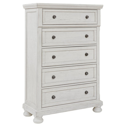 Signature Design by Ashley Robbinsdale B742B27 6 pc Queen Panel Bedroom Set - American Furniture of Slidell
