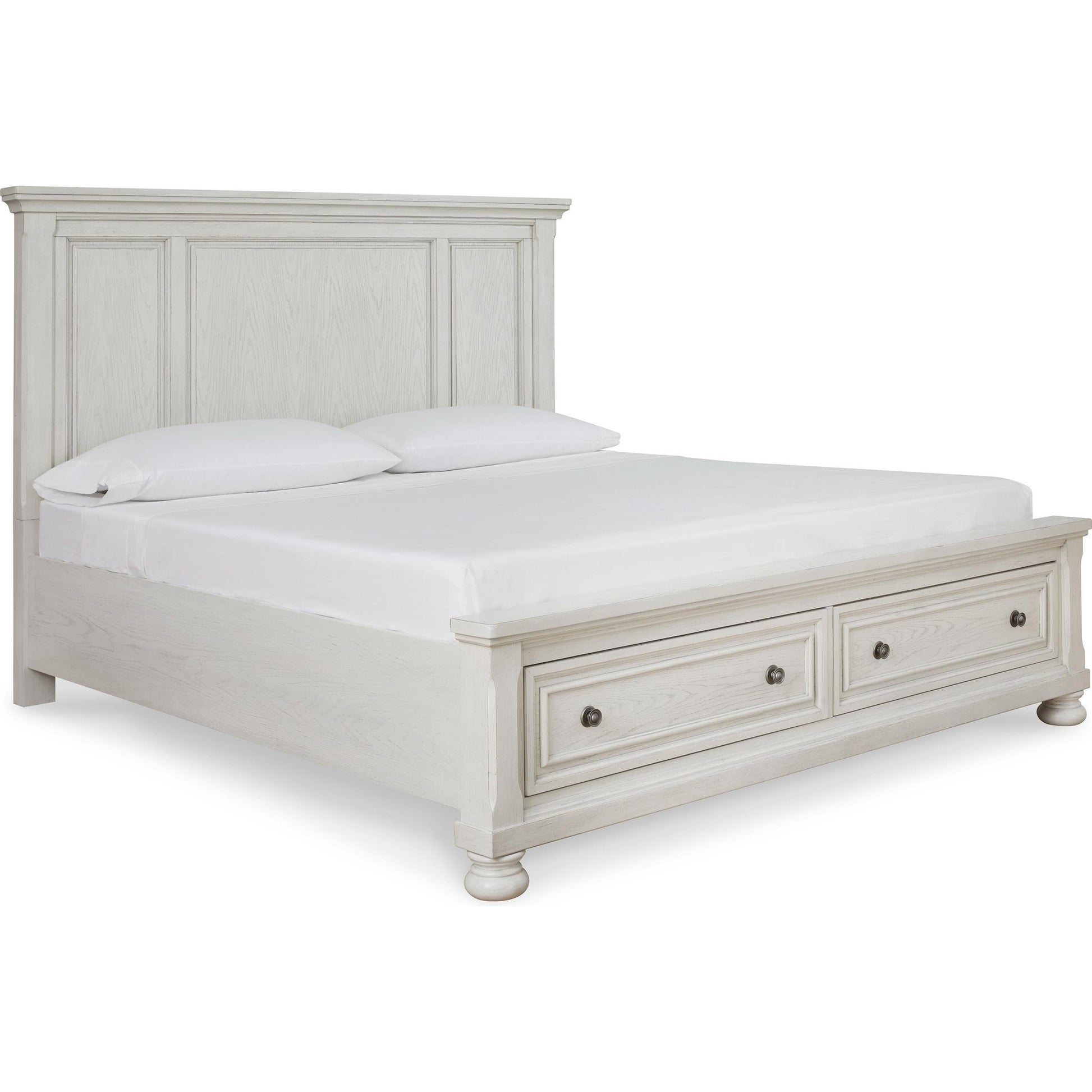 Signature Design by Ashley Robbinsdale B742B28 6 pc Queen Panel Bedroom Set - American Furniture of Slidell