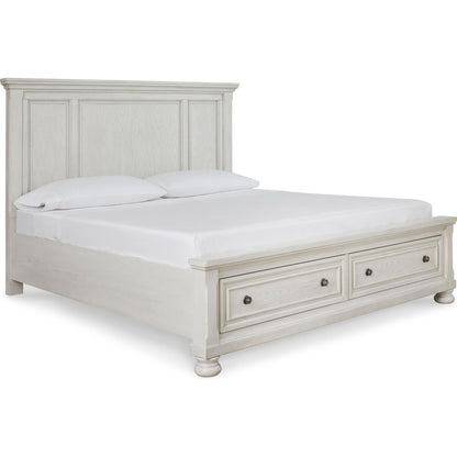 Signature Design by Ashley Robbinsdale B742B28 6 pc Queen Panel Bedroom Set - American Furniture of Slidell