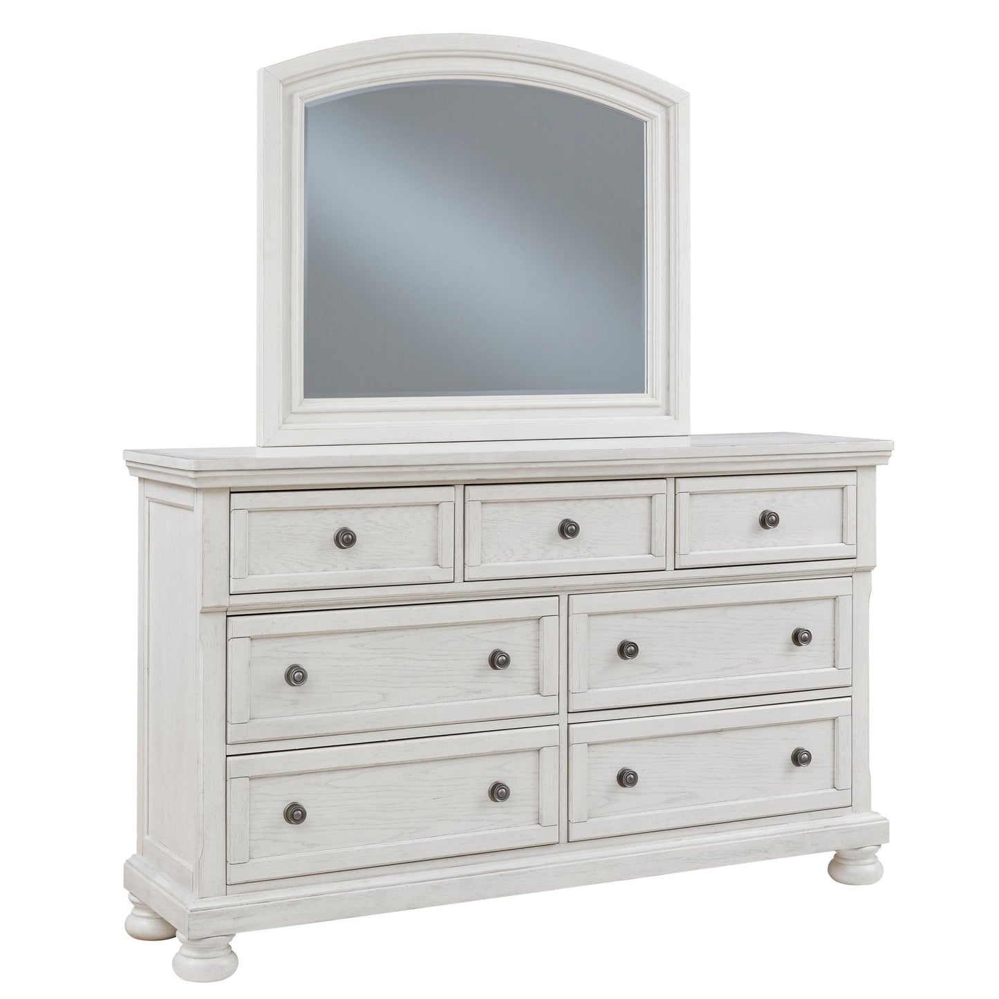 Signature Design by Ashley Robbinsdale B742B40 6 pc Queen Panel Bedroom Set - American Furniture of Slidell