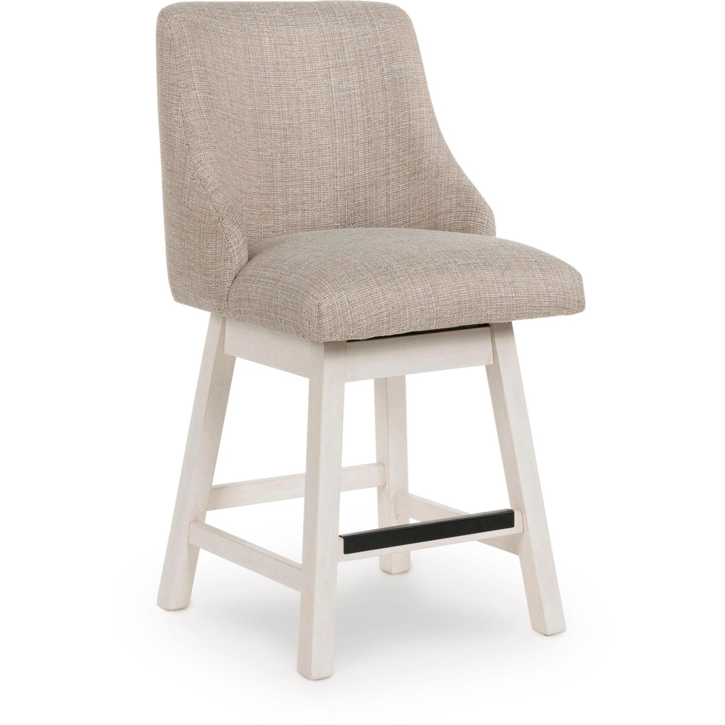 Signature Design by Ashley Robbinsdale D642 - 324 Upholstered Swivel Barstool - American Furniture of Slidell