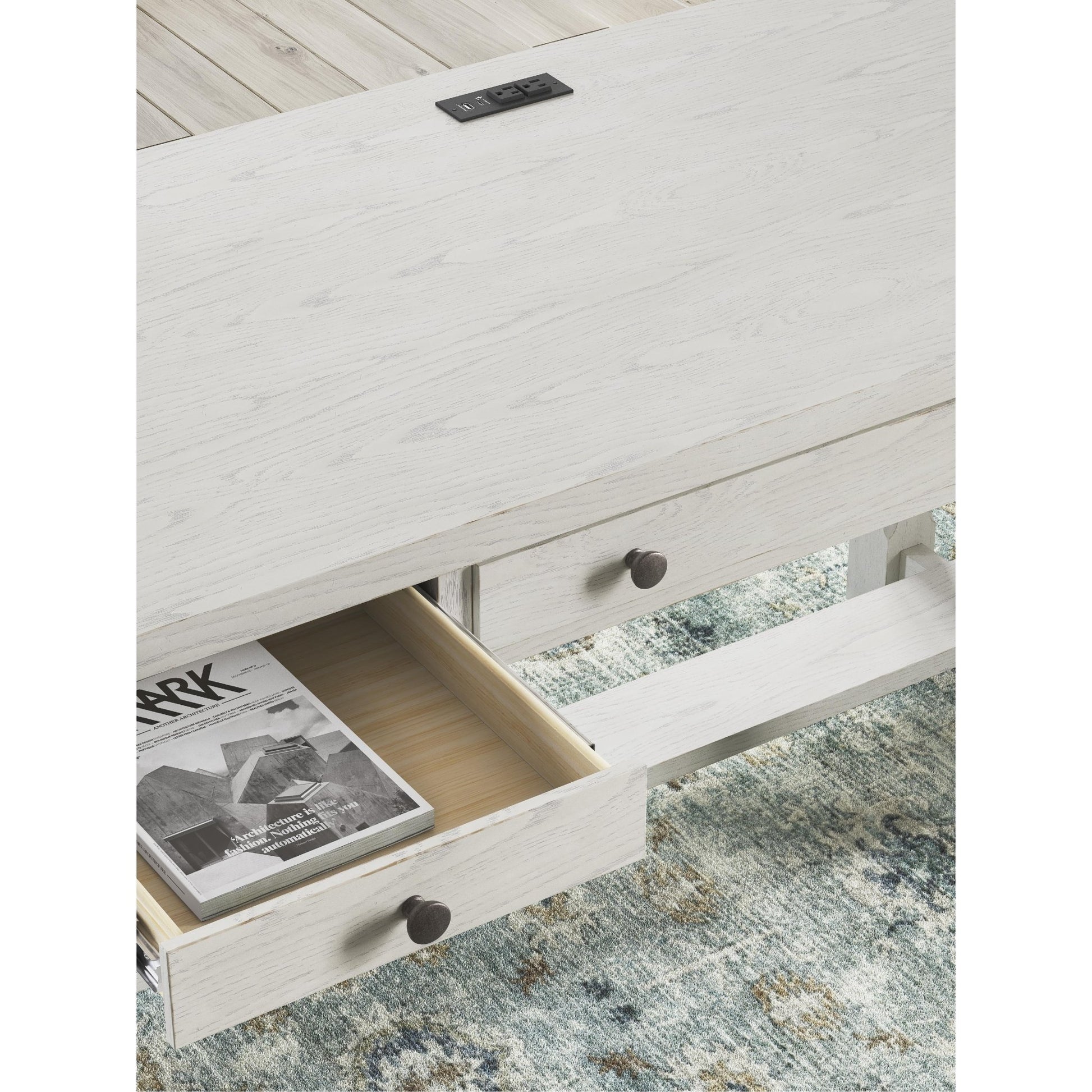 Signature Design by Ashley Robbinsdale H742 - 34 Home Office Desk - American Furniture of Slidell