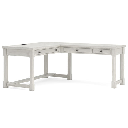 Signature Design by Ashley Robbinsdale H742H1 L - Shaped Home Office Desk - American Furniture of Slidell