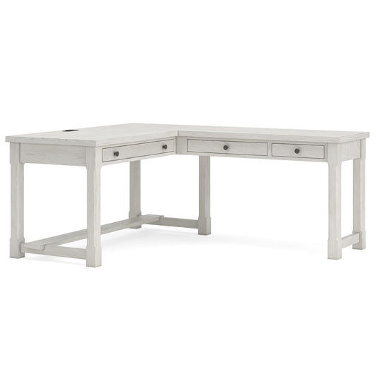 Signature Design by Ashley Robbinsdale H742H1 L - Shaped Home Office Desk - American Furniture of Slidell