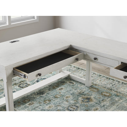 Signature Design by Ashley Robbinsdale H742H1 L - Shaped Home Office Desk - American Furniture of Slidell