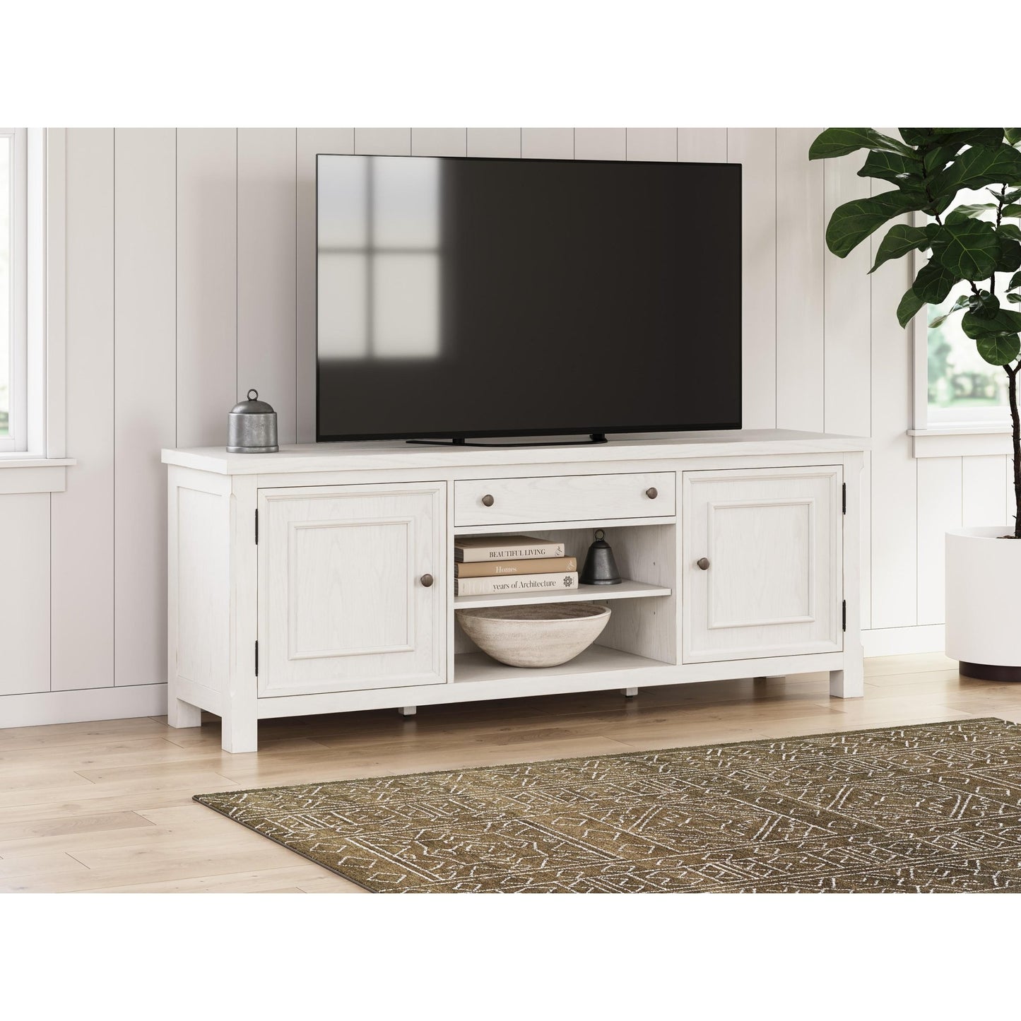 Signature Design by Ashley Robbinsdale W742 - 68 Extra Large TV Stand - American Furniture of Slidell