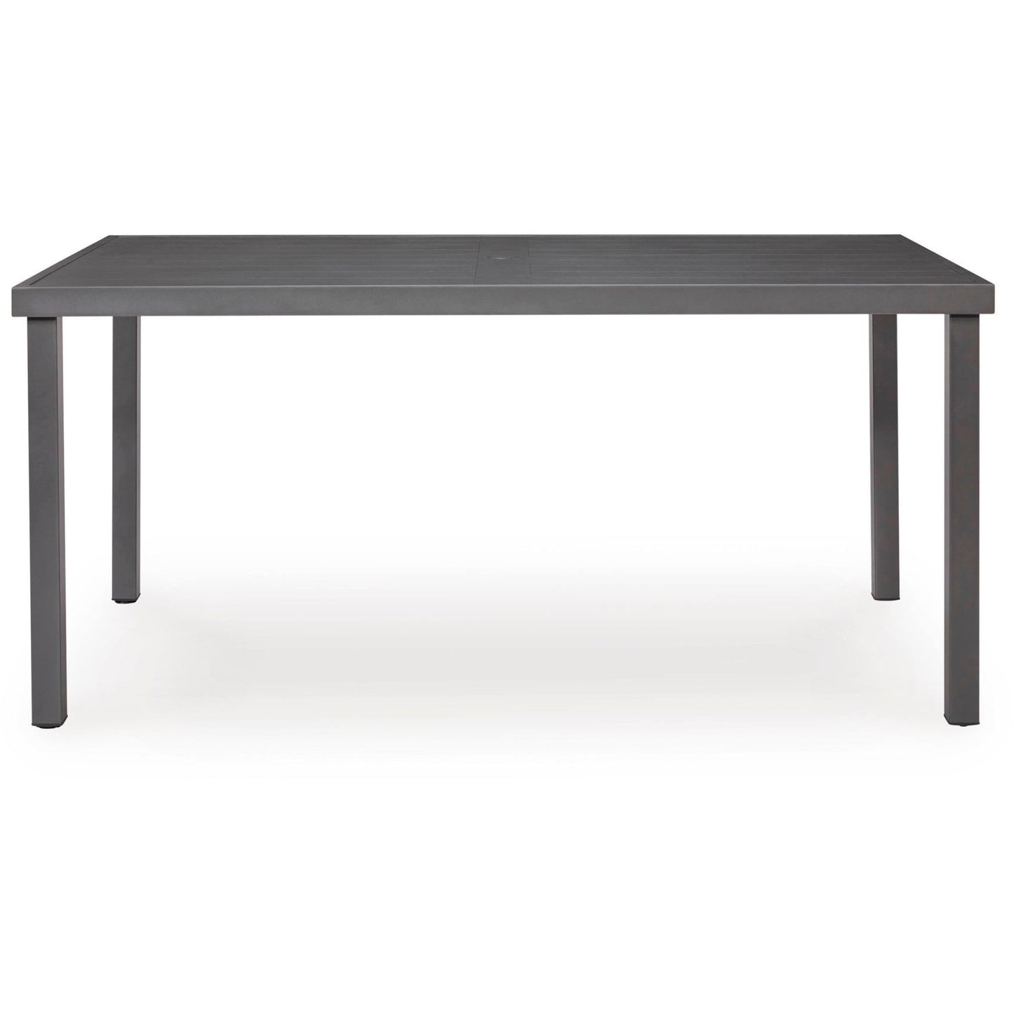 Signature Design by Ashley Rocky Creek PCP326 - 615 Square Dining Table with Umbrella Option - American Furniture of Slidell